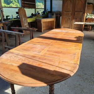 Table Ronde et rallonges