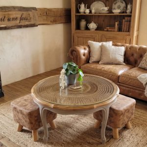 Table Basse Cannage