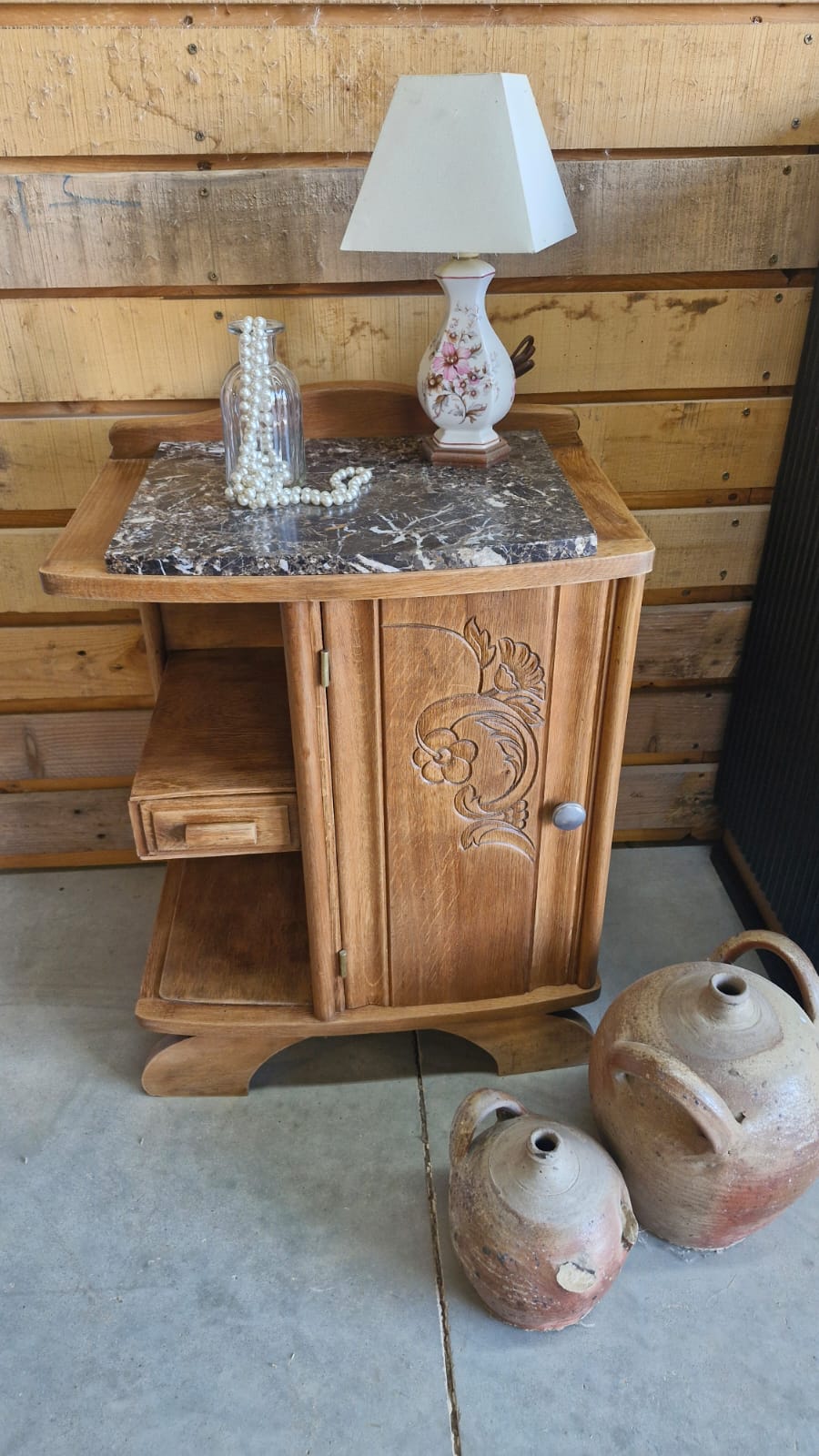 Table de chevet art déco